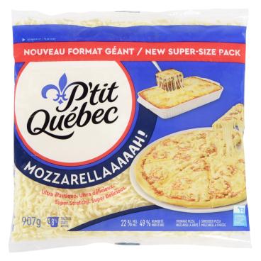 P'tit Québec Shredded Mozzarellaaaaah! 907g