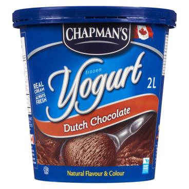 Chapman's Dutch Chocolate Frozen Yogurt 2L